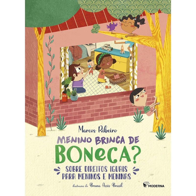 MENINO BRINCA DE BONECA?
SOBRE DIREITOS IGUAIS PARA MENINOS E MENINAS