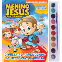 MENINO JESUS LIVRO PARA PINTAR