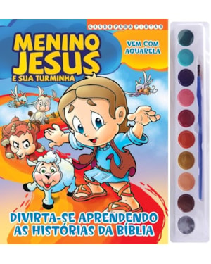 MENINO JESUS LIVRO PARA PINTAR