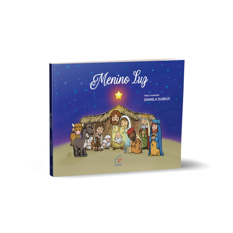 MENINO LUZ: (COM PRESÉPIO PARA MONTAR)