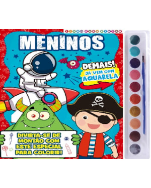 MENINOS - LIVRO PARA PINTAR