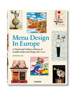 Menu design in europe