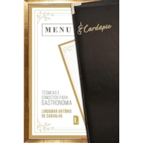 MENU E CARDÁPIO