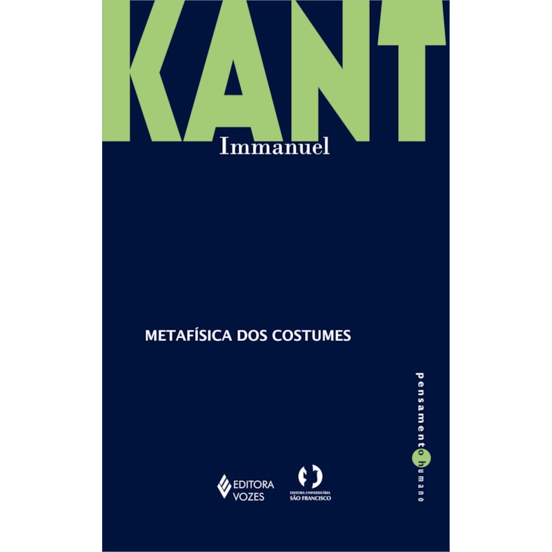METAFÍSICA DOS COSTUMES