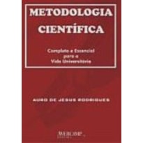 METODOLOGIA CIENTIFICA - COMPLETO E ESSENCIAL PARA...