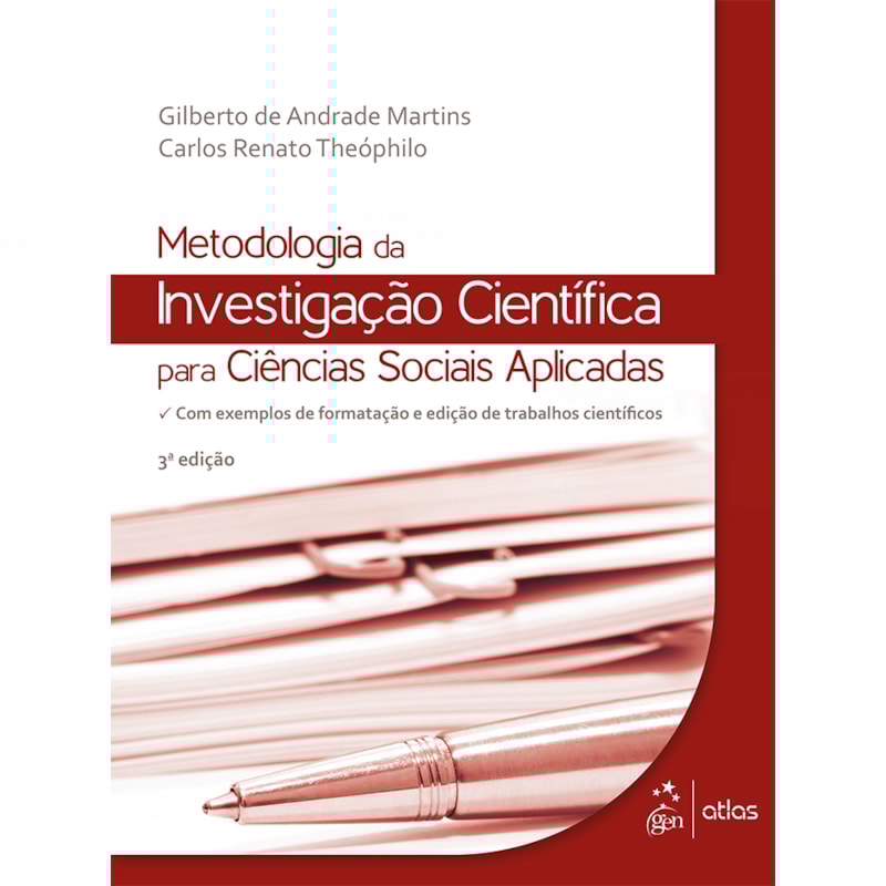 METODOLOGIA DA INVESTIGAÇÃO CIENTÍFICA PARA CIÊNCIAS SOCIAIS APLICADAS