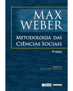 METODOLOGIA DAS CIÊNCIAS SOCIAIS