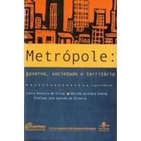 METRÓPOLE - GOVERNO, SOCIEDADE E TERRITÓRIO