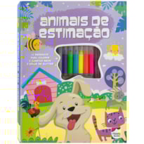 MEU ADORÁVEL SUPERLIVRO DE COLORIR: ANIMAIS DE ESTIMAÇÃO