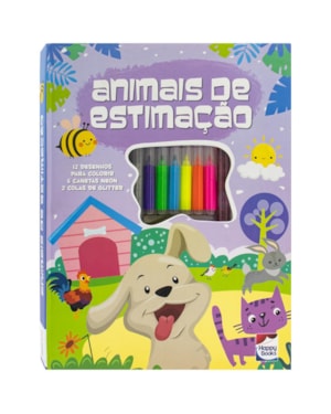 MEU ADORÁVEL SUPERLIVRO DE COLORIR: ANIMAIS DE ESTIMAÇÃO