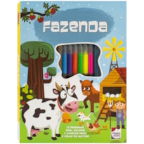 MEU ADORÁVEL SUPERLIVRO DE COLORIR: FAZENDA