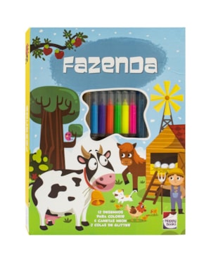 MEU ADORÁVEL SUPERLIVRO DE COLORIR: FAZENDA