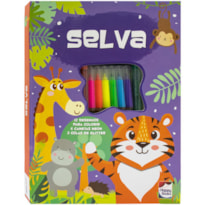 MEU ADORÁVEL SUPERLIVRO DE COLORIR: SELVA