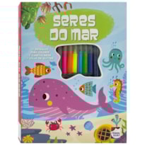 MEU ADORÁVEL SUPERLIVRO DE COLORIR: SERES DO MAR