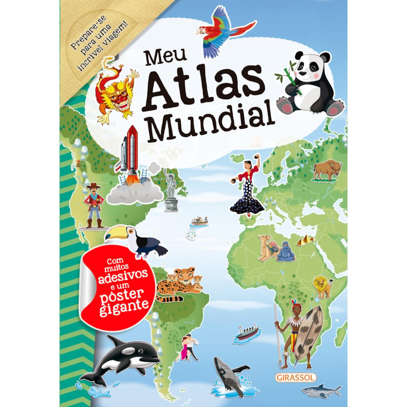 MEU ATLAS MUNDIAL: PREPARADO PARA FAZER UMA VIAGEM PELO PLANETA TERRA?