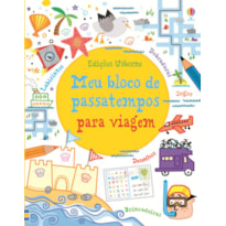 MEU BLOCO DE PASSATEMPOS PARA VIAGEM