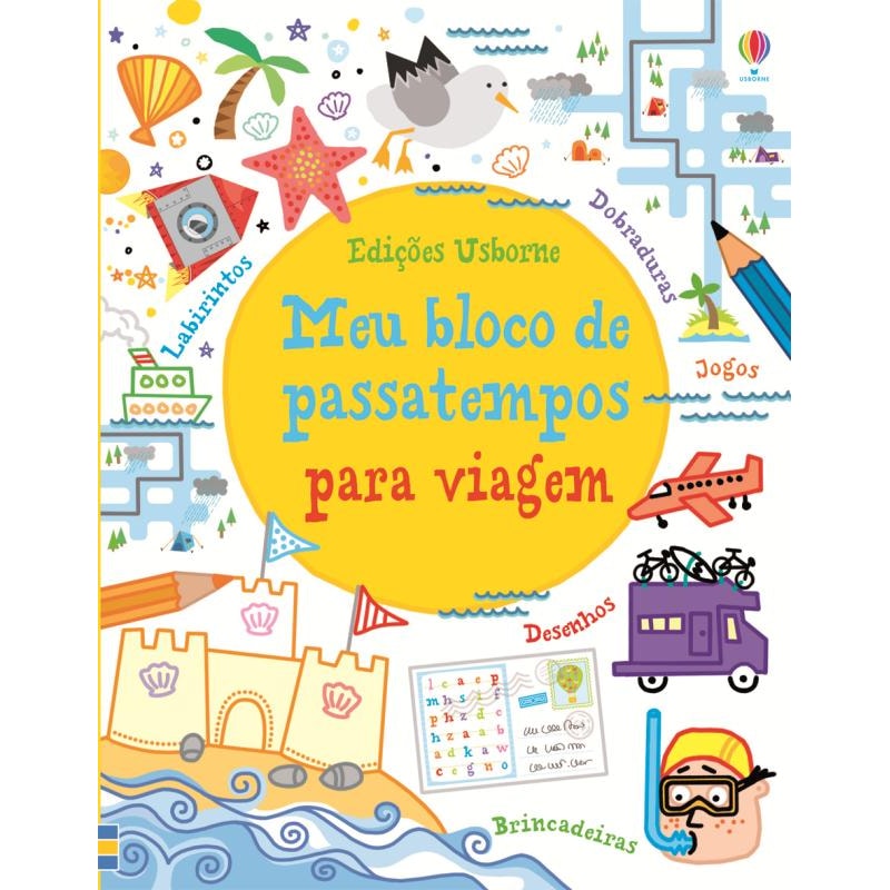 MEU BLOCO DE PASSATEMPOS PARA VIAGEM