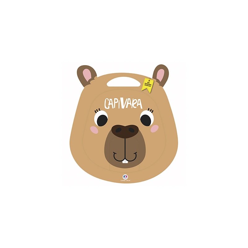 MEU BLOQUINHO DIVERTIDO CAPIVARA - ATIVIDADES E COLORIR COM ALÇA