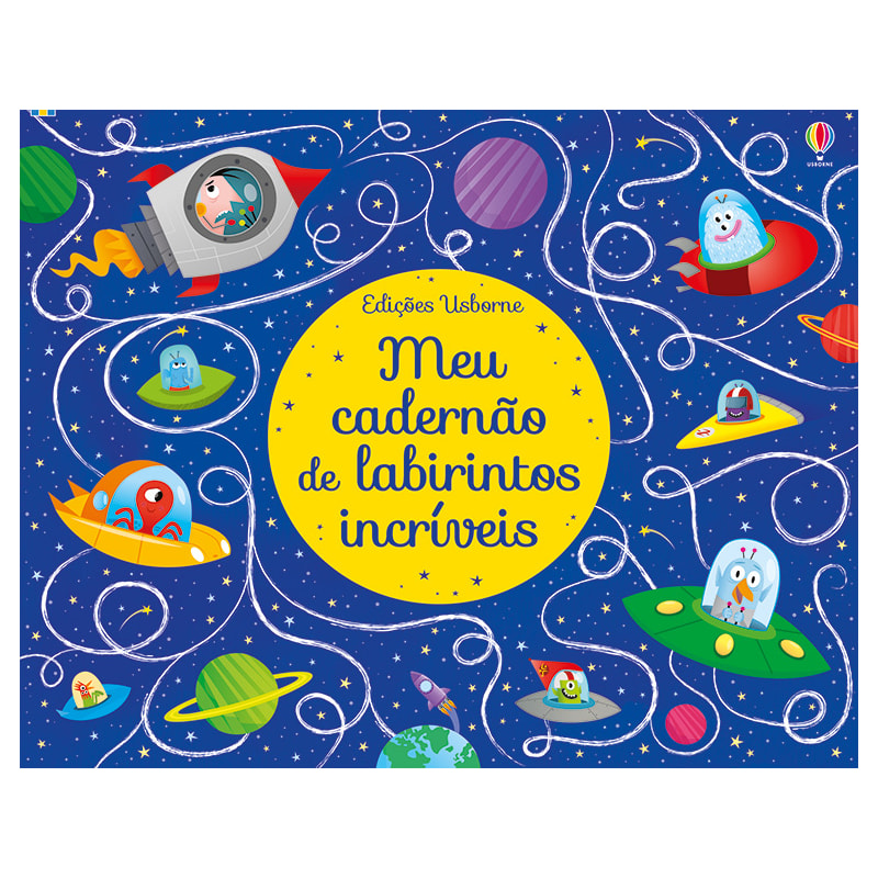 MEU CADERNÃO DE LABIRINTOS INCRÍVEIS