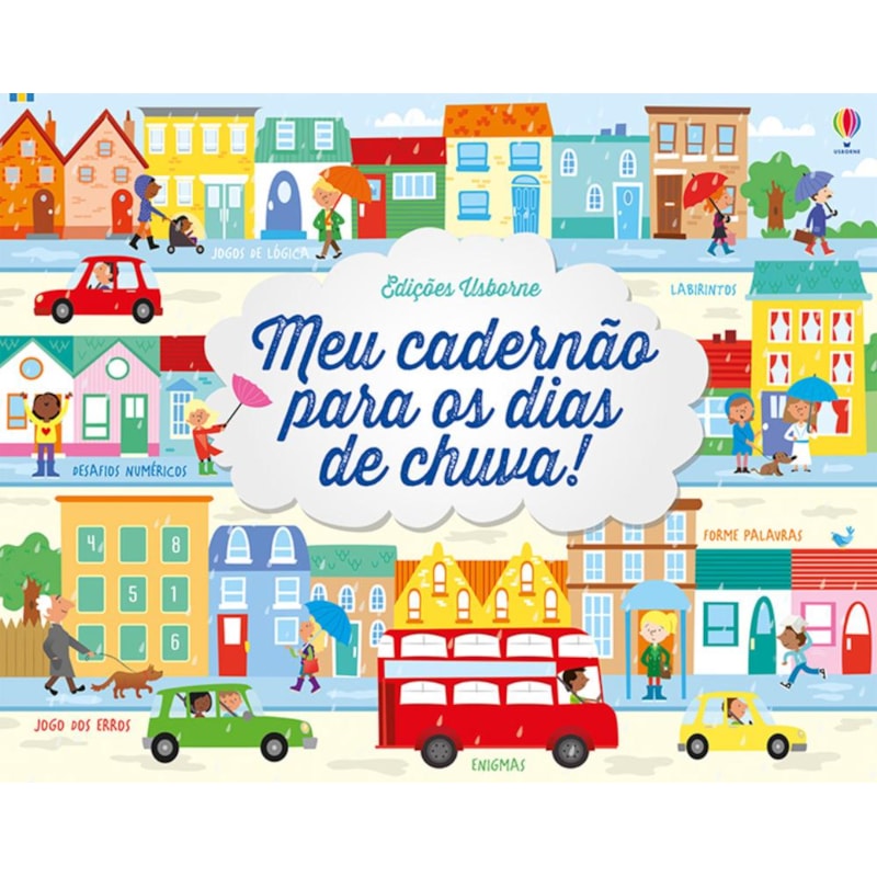 MEU CADERNÃO PARA OS DIAS DE CHUVA!