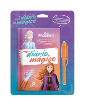 MEU DIÁRIO MÁGICO COM CANETA FROZEN 2