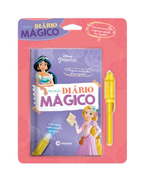 MEU DIÁRIO MÁGICO COM CANETA PRINCESAS