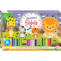 MEU INCRÍVEL LIVRO BRILHANTE P/COLORIR:ANIMAIS BEBÊS