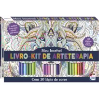 MEU INCRÍVEL LIVRO DE ARTETERAPIA P/COLORIR