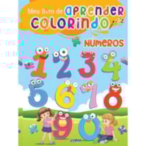 MEU LIVRÃO DE APRENDER COLORINDO - NÚMEROS