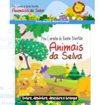 MEU LIVRINHO DE BANHO DIVERTIDO - ANIMAIS DA SELVA