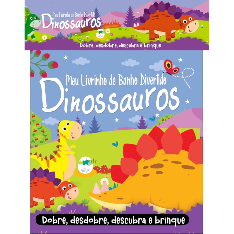 MEU LIVRINHO DE BANHO DIVERTIDO - DINOSSAUROS