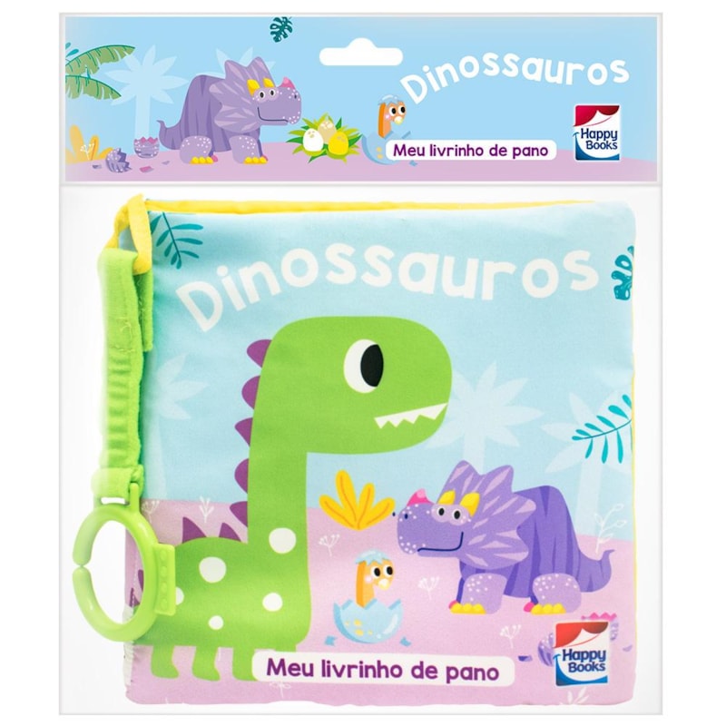 MEU LIVRINHO DE PANO: DINOSSAUROS