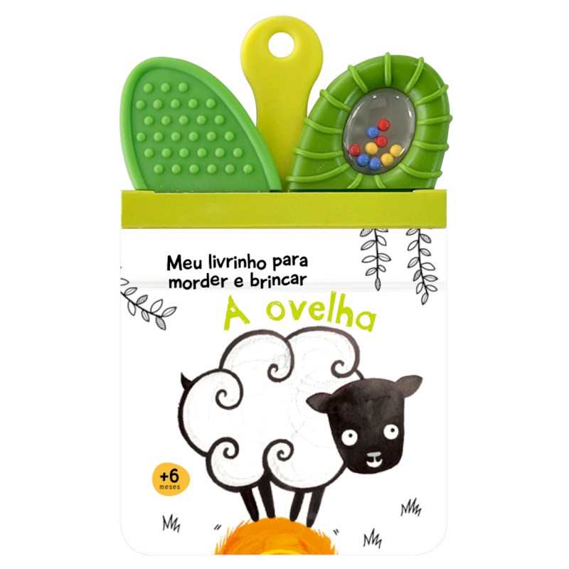 Meu livrinho para morder e brincar - A ovelha