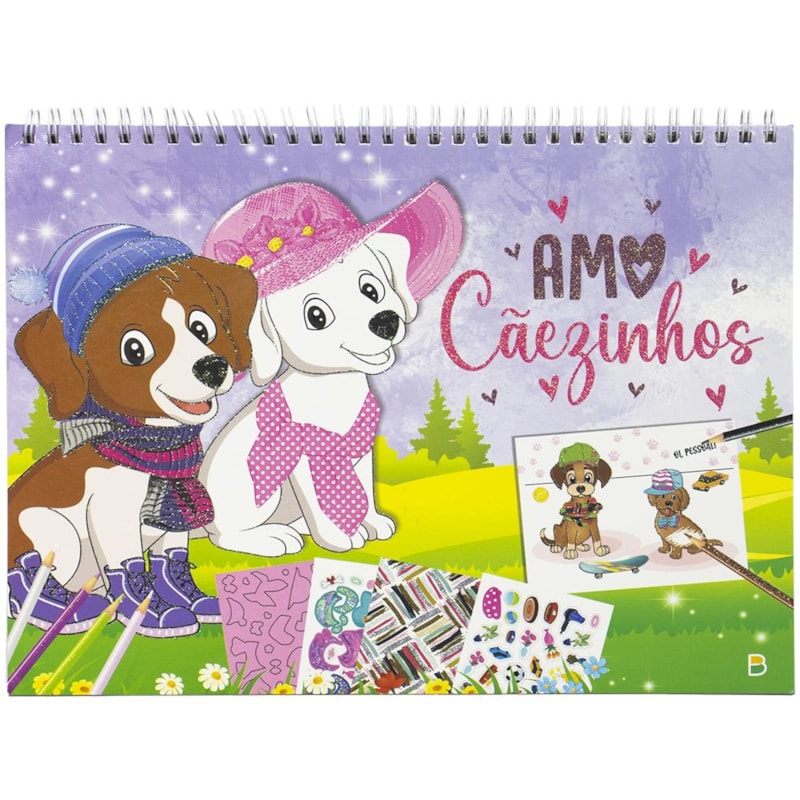MEU LIVRO ALEGRE: AMO CÃEZINHOS