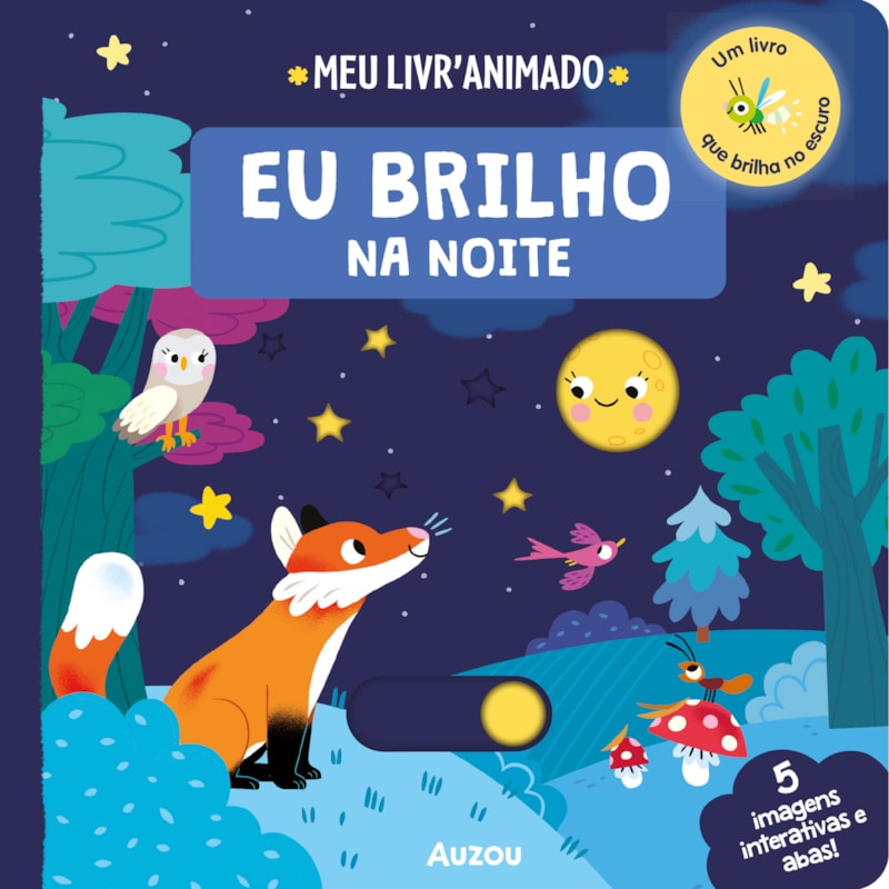 MEU LIVRO ANIMADO: EU BRILHO NA NOITE: UM LIVRO QUE BRILHA NO ESCURO