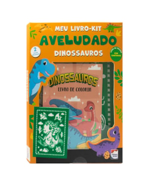 MEU LIVRO AVELUDADO: DINOSSAUROS