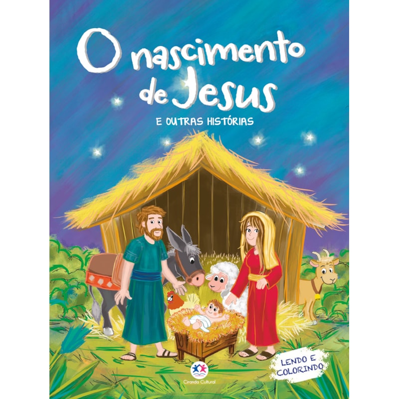 MEU LIVRO BÍBLICO DE COLORIR - O NASCIMENTO DE JESUS