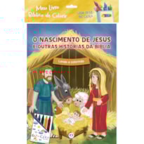 MEU LIVRO BÍBLICO PARA COLORIR - O NASCIMENTO DE JESUS
