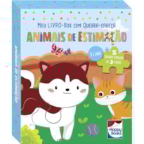 MEU LIVRO-BOX COM QUEBRA-CABEÇA: ANIMAIS DE ESTIMAÇÃO