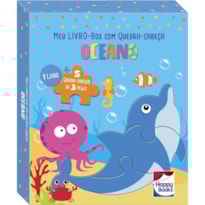 MEU LIVRO-BOX COM QUEBRA-CABEÇA: OCEANO