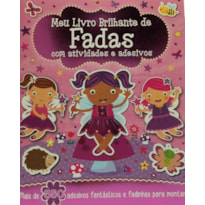 Meu livro brilhante de fadas com atividades e adesivos