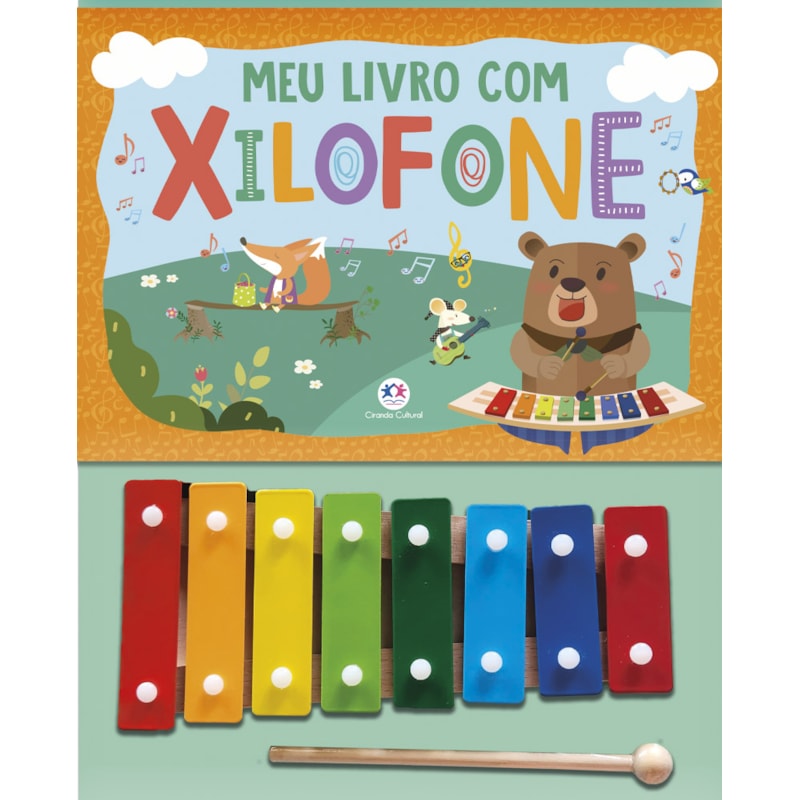 Meu livro com xilofone