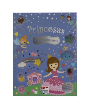 MEU LIVRO DE ADESIVOS BRILHANTES: PRINCESAS