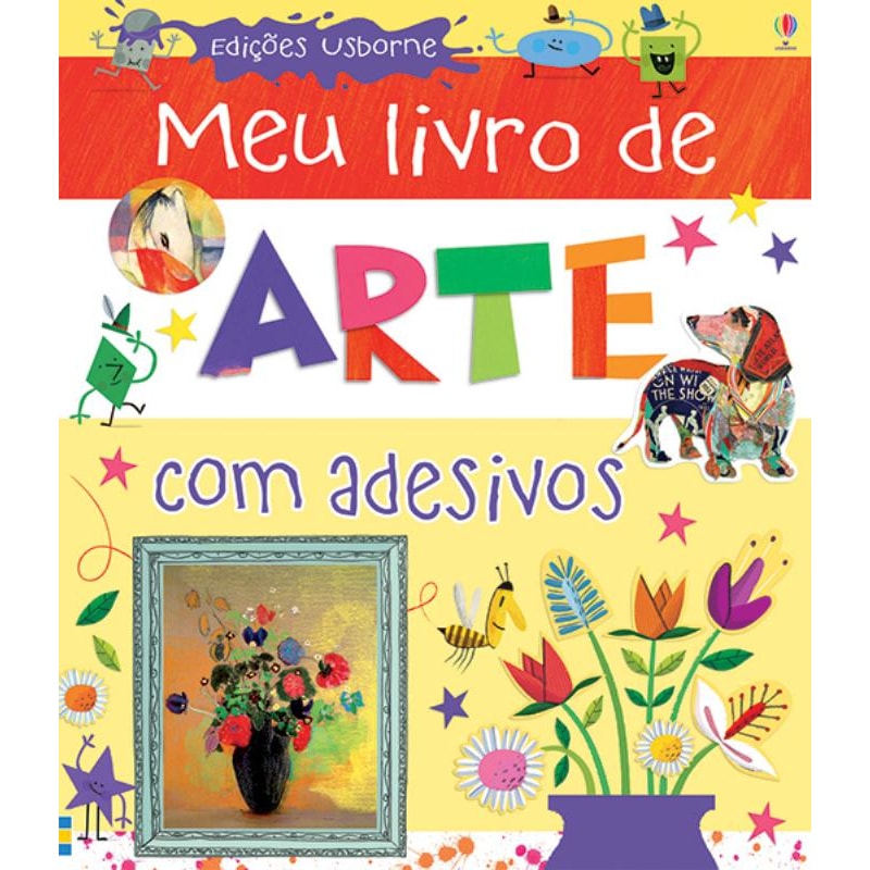 MEU LIVRO DE ARTE COM ADESIVOS