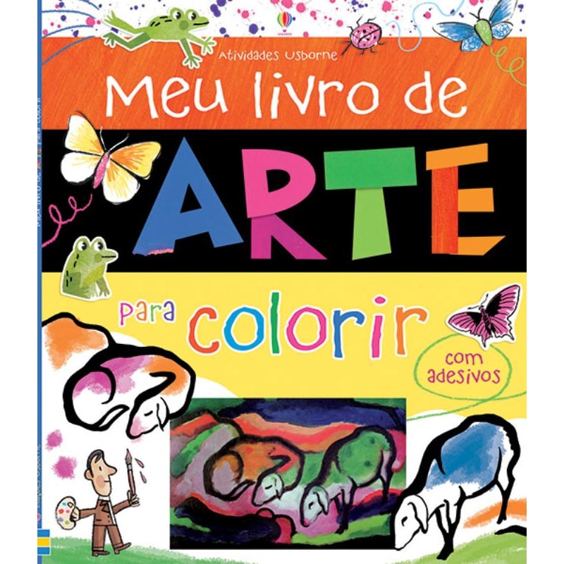 MEU LIVRO DE ARTE PARA COLORIR