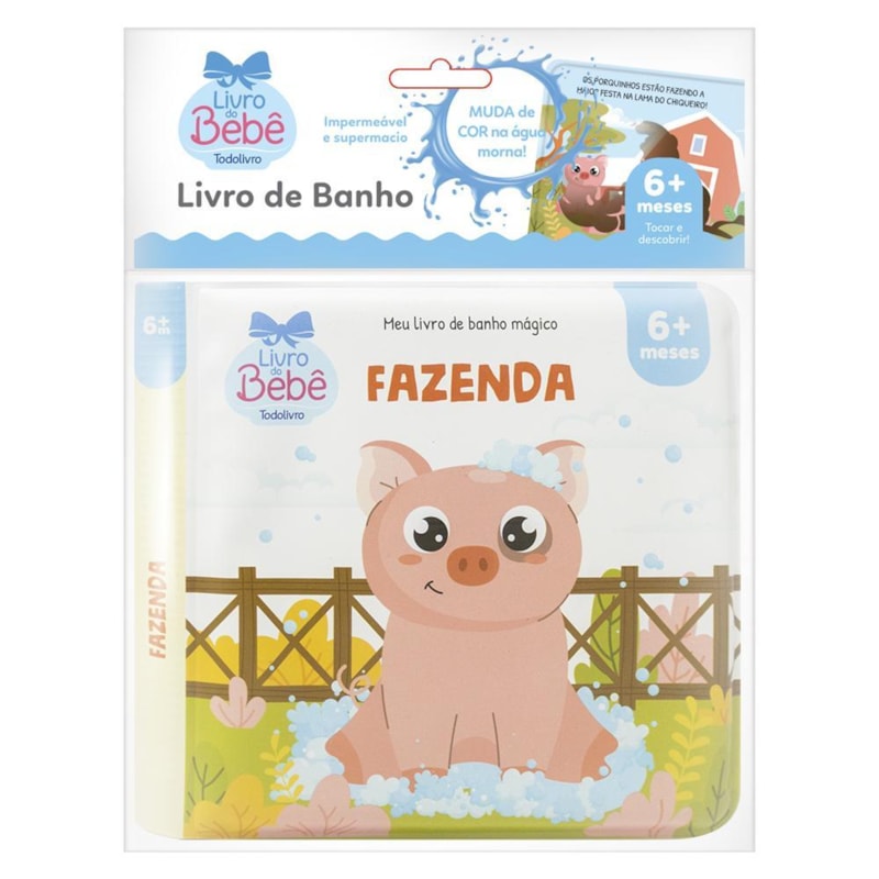 MEU LIVRO DE BANHO MAGICO - FAZENDA
