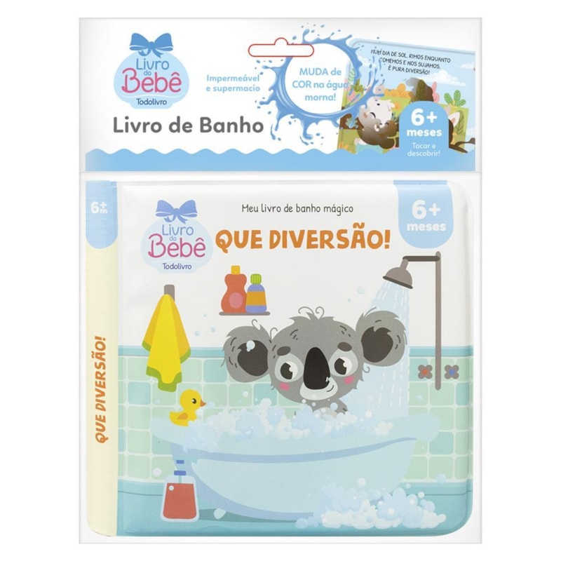 MEU LIVRO DE BANHO MAGICO - QUE DIVERSÃO