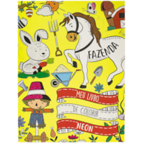 MEU LIVRO DE COLORIR NEON: FAZENDA
