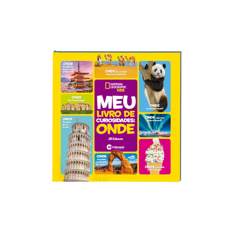 MEU LIVRO DE CURIOSIDADES ONDE - NATIONAL GEOGRAPHIC KIDS