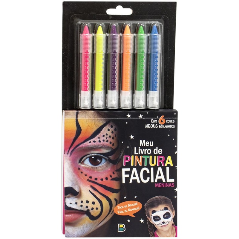 MEU LIVRO DE PINTURA FACIAL: MENINAS